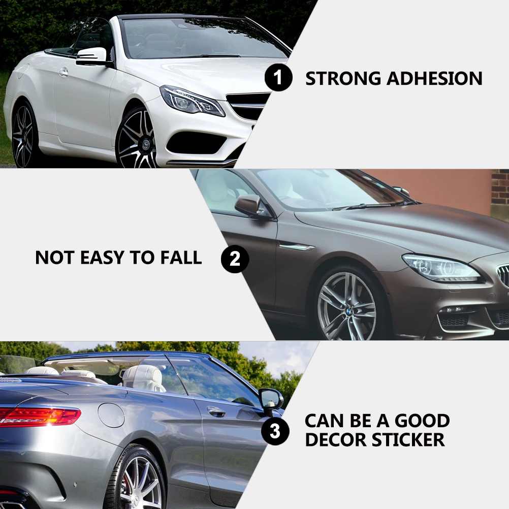 5Pcs No Farting Car Decals Funny Warning Sticker Strong Sticky Pet Material Not Leave Residue for Car Window Door Body