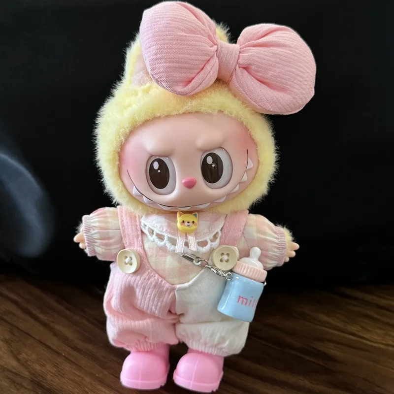 

Suitable For 15-17 Cm Ropa Labubu V1 V2 V3 Labubu Set Cute Dressing Toy Labubu Fabric Accessories Holiday Clothing Dress Up Doll
