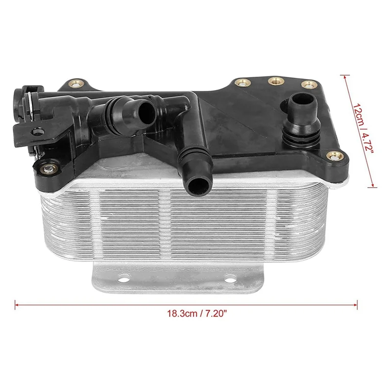 17217638582 ناقل الحركة النفط برودة النفط المبرد سيارة لسيارات BMW 520I 528I F10 F10 قطع الغيار #6
