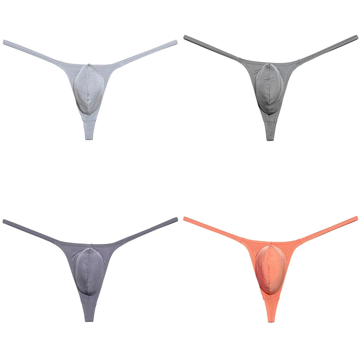 

Hot Men's Shiny G-Strings Stretchy Ultrathin Thongs Quick-dry Tangas Breathable Bikini Briefs Slip Sexy Underwear Sissy Panties