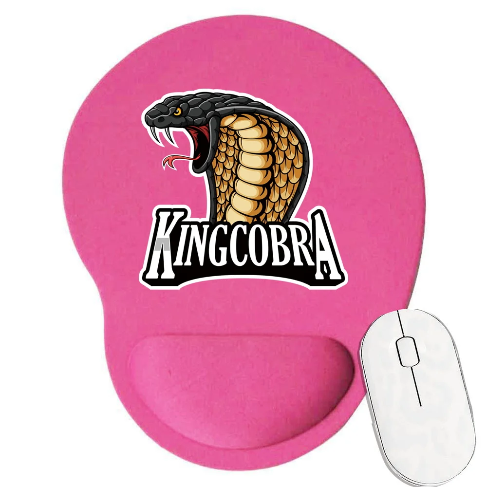 Gamer Mouse Pad Pink Desk Mat Cobra Series Office Accessories Ergonomic Computer Silicone Uard Wrist Mouse Mat