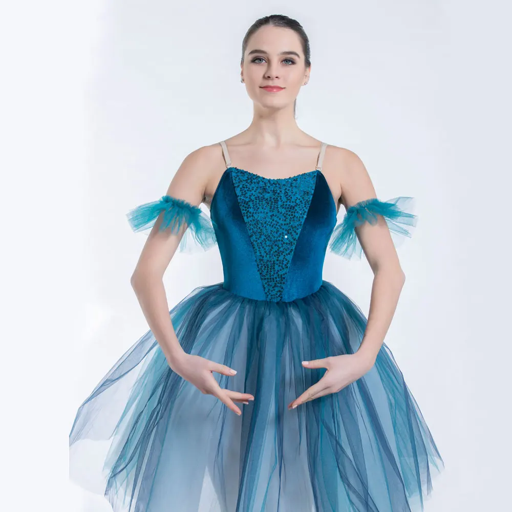 19336-camisole-velvet-bodice-with-sequin-lace-romantic-ballet-tutu-girl-women-stage-performance-ballet-costume-tutu