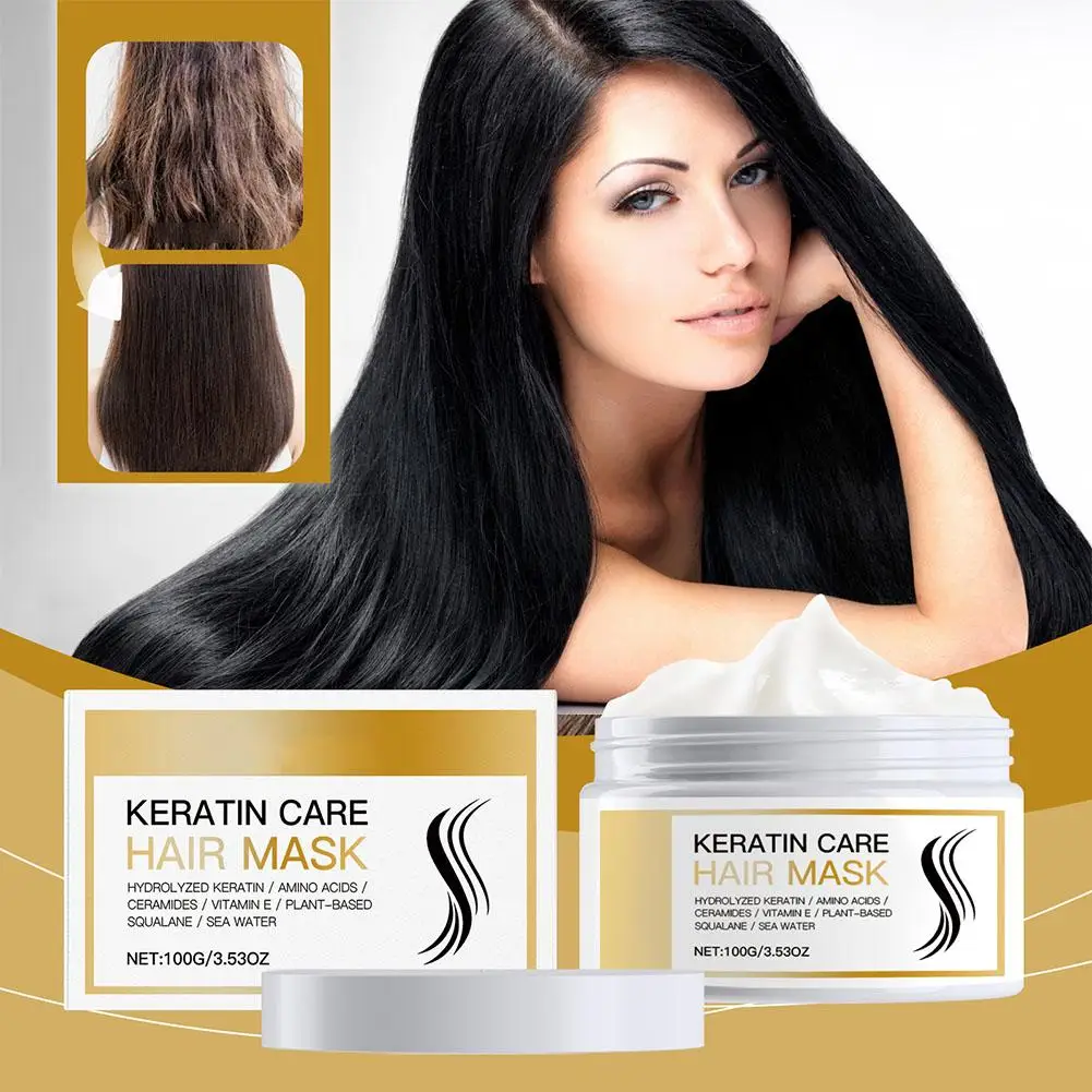 

Кератиновая волшебная маска для волос, протеиновая глубокая восстановление, питательный выпрямитель для волос, коллаген Karsell, долговечное увлажнение для Ha A4T0