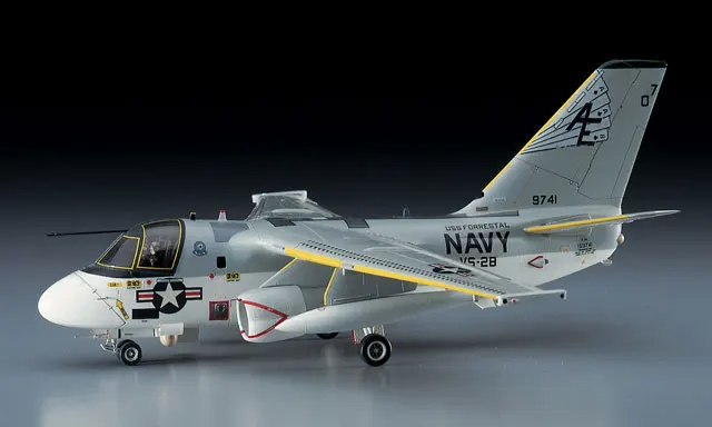 Prefabricated assembly model Hasegawa-00537 1/72 For US S-3A Viking carrier based anti submarine aircraft model kit