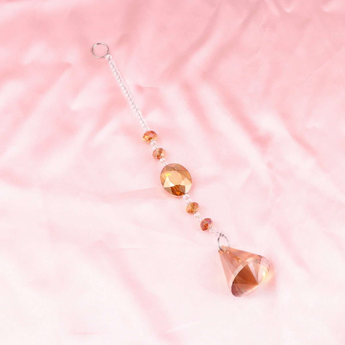 

2Pcs Crystal Ball Pendant Hanging Prisms Rainbow Light Refraction Window Curtain Chandelier Octagon Chakra Chandelier Crystals
