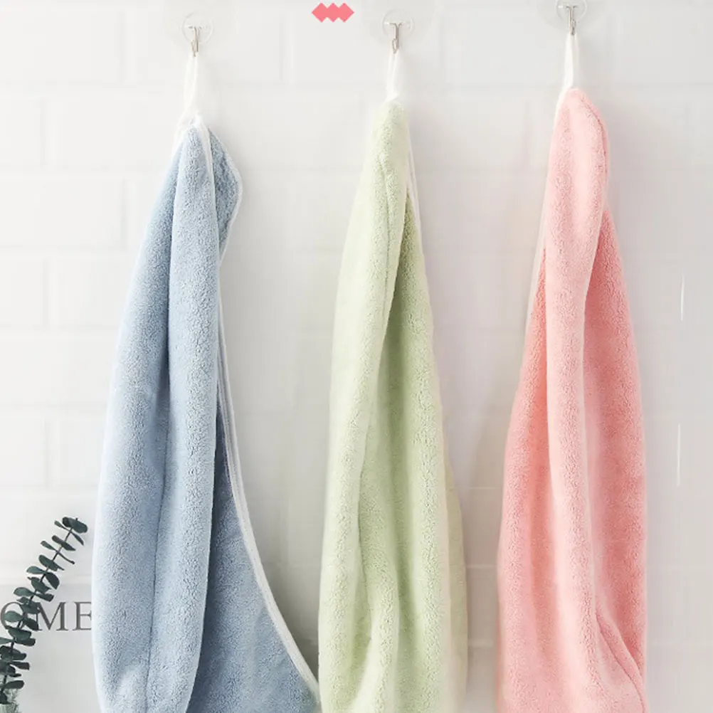 

Quick Drying Hair Cap Lightweight Bath Turban Absorbent Material Fast Dry Long Short Curly Dyed Hair Prevent Split Ends Frizz