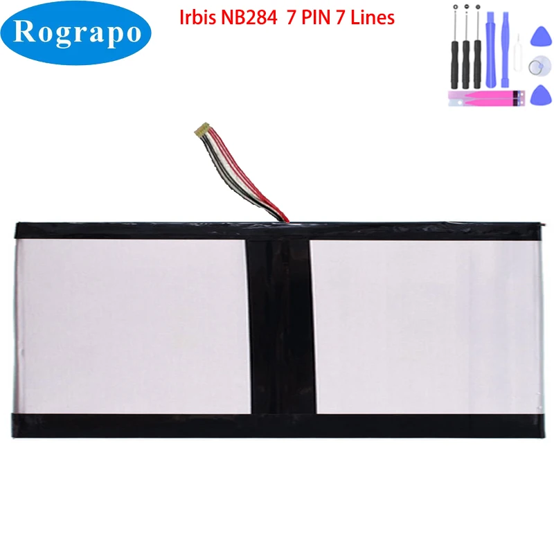 New 7.6V 4800mAh For Irbis NB284 Notebook Laptop Battery 7 PIN 7 Wire Plug