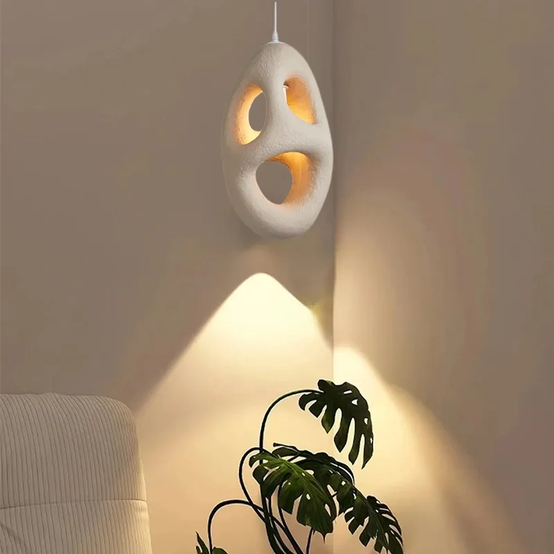 

SANDYHA Modern Home Decoration Ceiling Chandelier Designer Simplicity Polystyrene Led Lamp Living Room Dining Bedroom Lightings