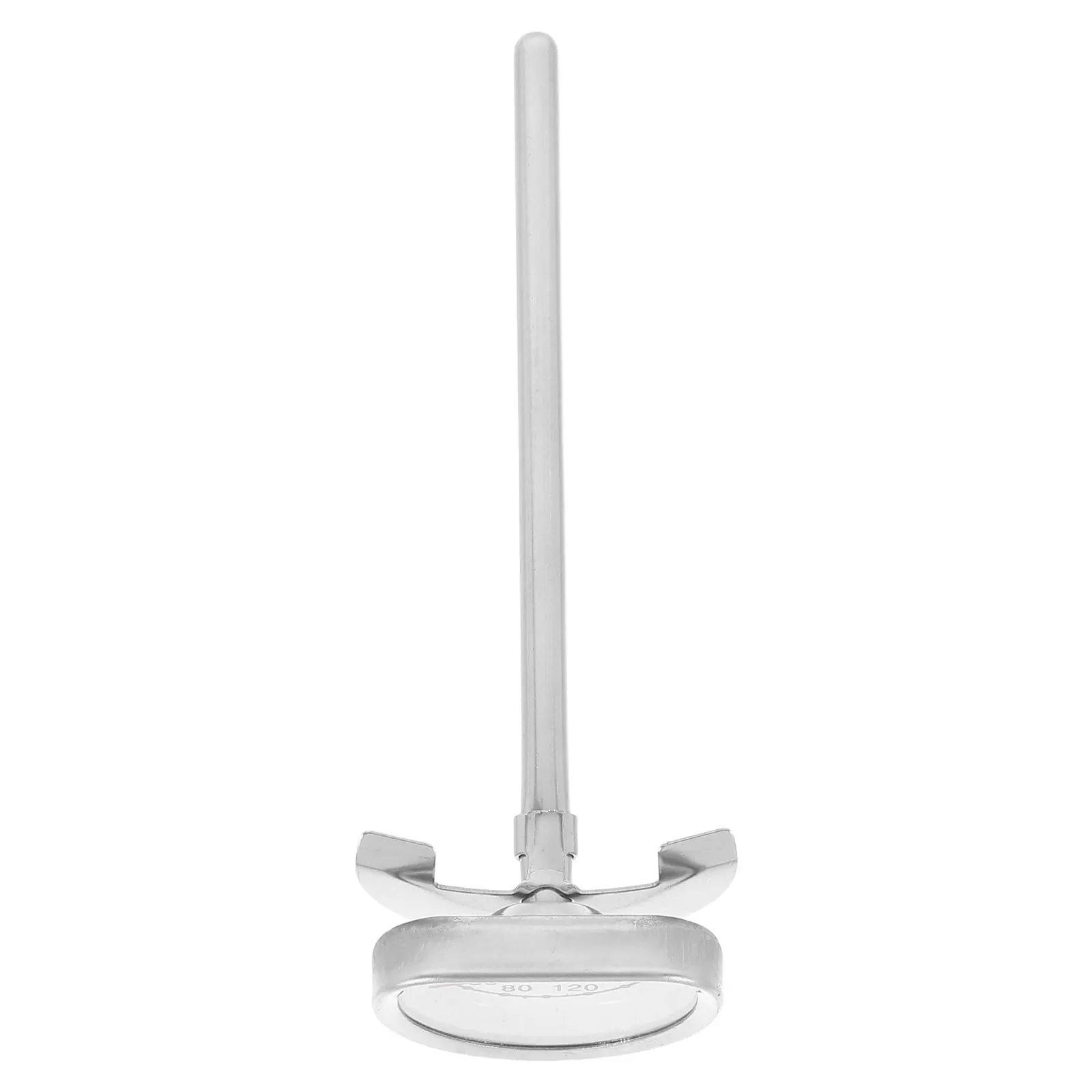 

Frying Thermometer Oil Temperature Gauge for Cooking Baking Deep Fry Silver Metal Stand Food Temp Probe Wide Range Accurate