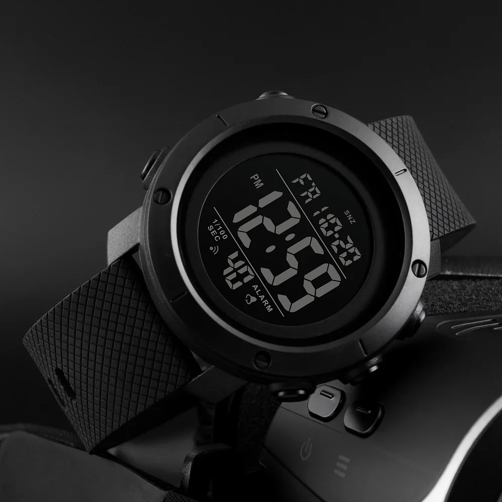 

SKMEI 1426 Montre Men Alarm Clock Fashion Digital Watch Relogio Masculino Sport Watch Men Luxury Brand 5Bar Waterproof Watches