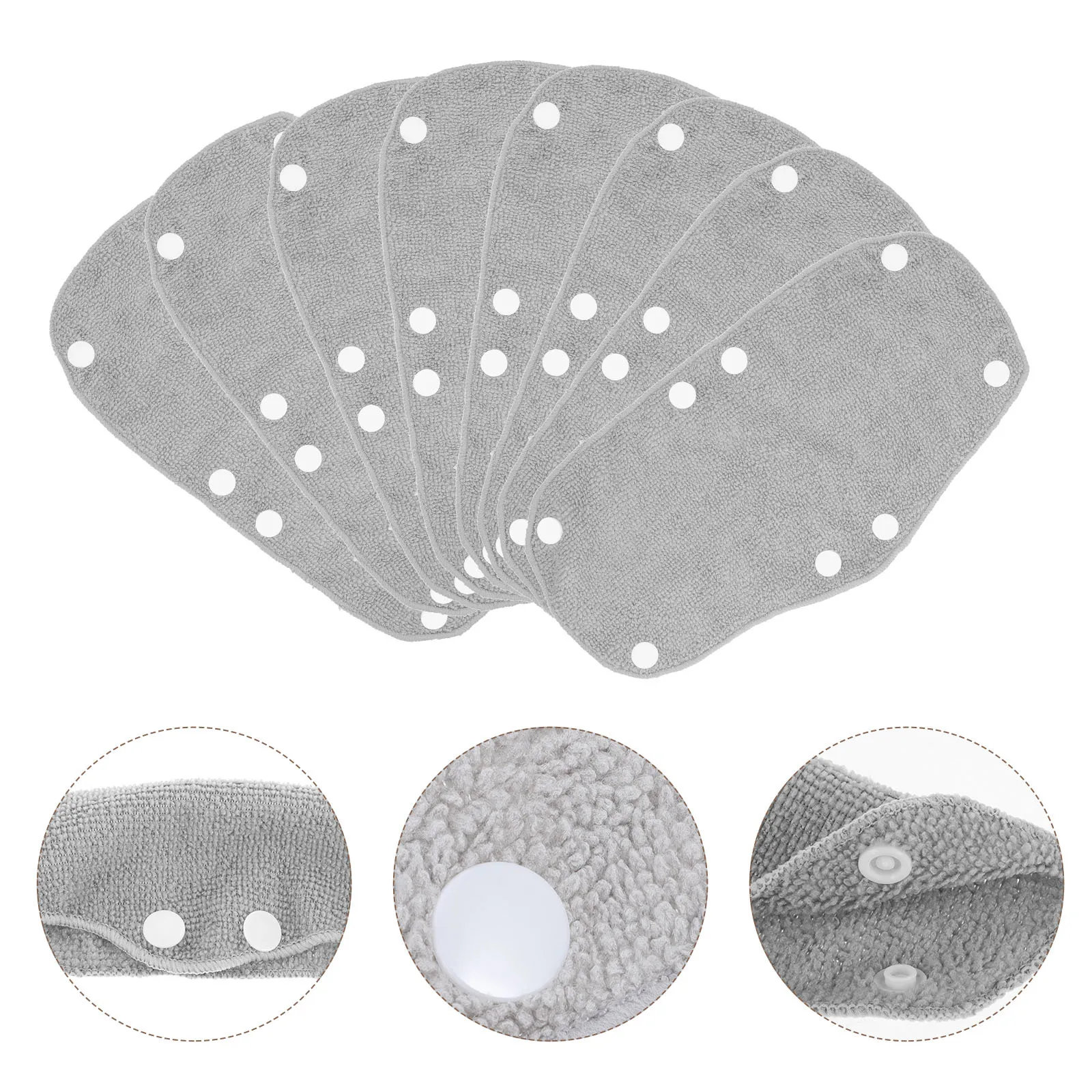 

15 PCS Hard Pad Hat Sweat Liner Sweatband Replacement Sweatbands Cloth Cap Protector