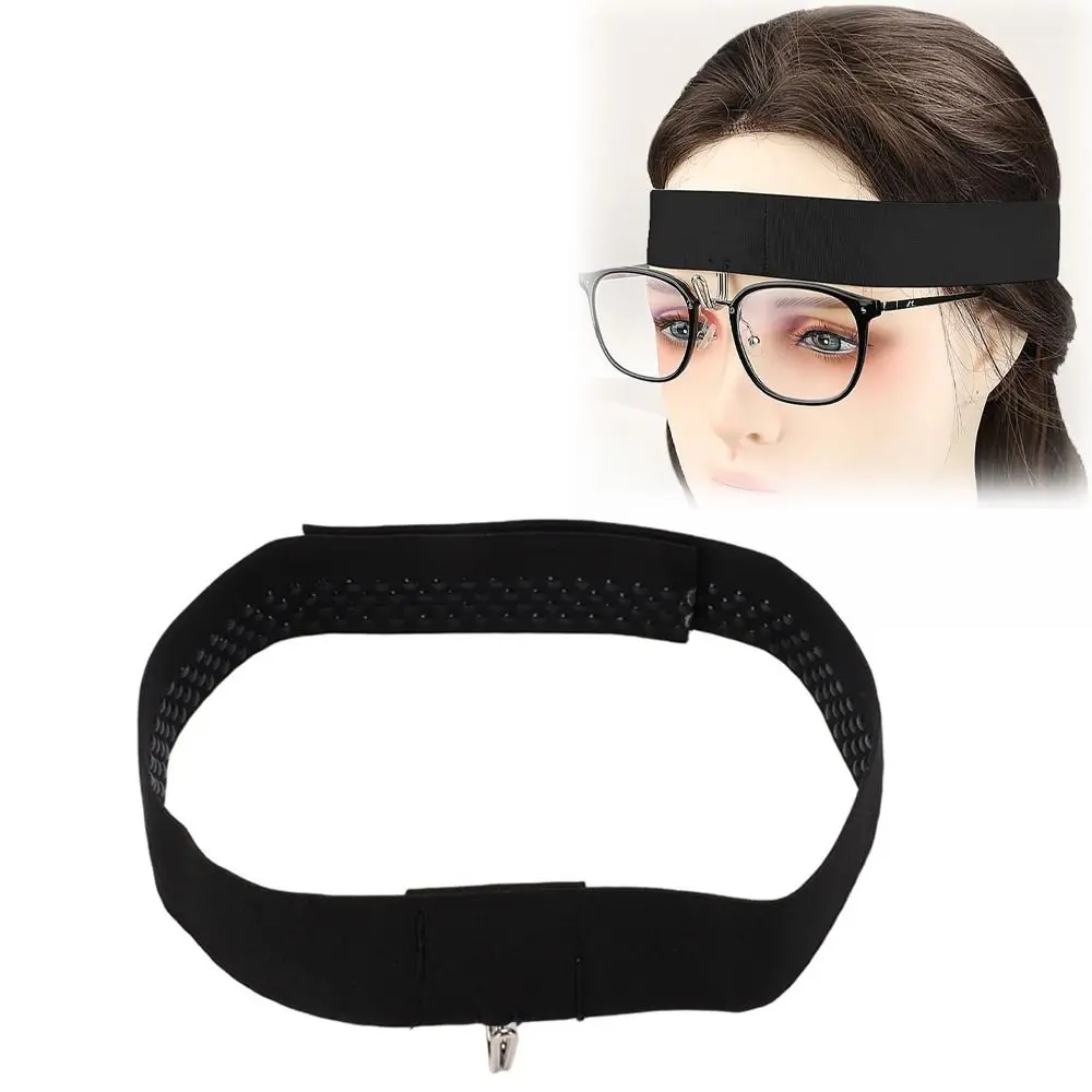 Polyester Rhinoplasty Eyeglass Holder Iron Hook Adjustable Non-Slip Eyeglass Lifting Strap Pressure Relief