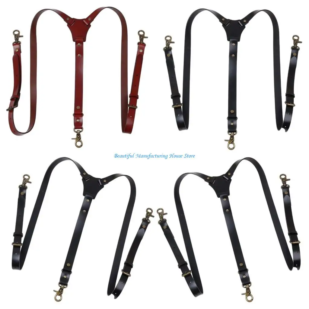 e56a-pu-leather-belt-suspenders-strap-heavy-duty-hook-clasp-adjustable-bracers-belt