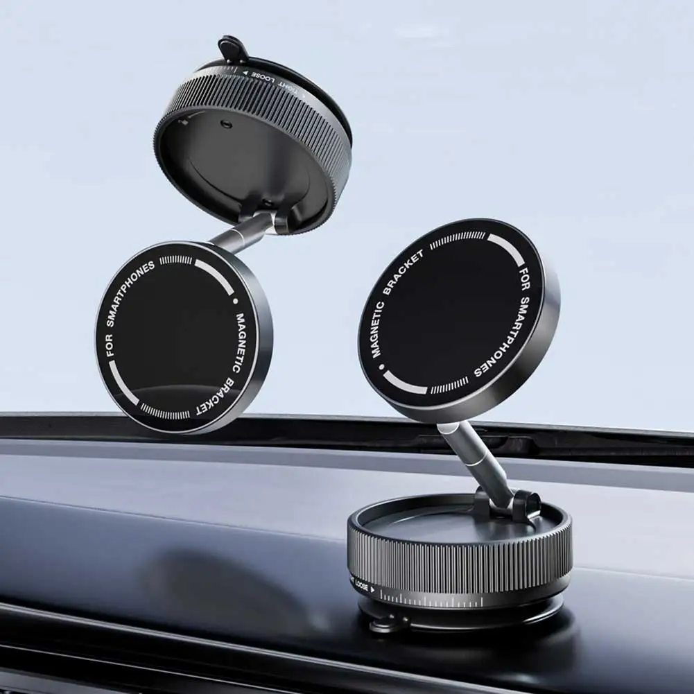 

Magnetic Suction Cup Phone Holder Easy Install Car Mount For Dashboard For All Car Types