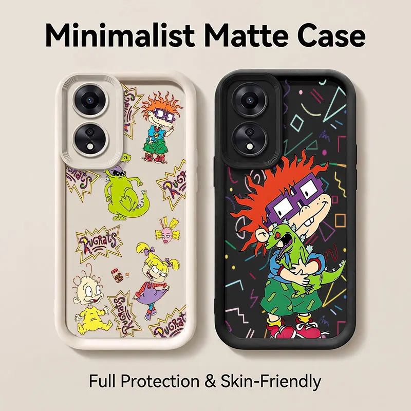 Cartoon R-Rugrats Silicone Phone Case For Honor X6 X7D X8 X9A X9B X9C X5 Plus GT 5G 90 200 400 Lite X60 Pro Play 30 40