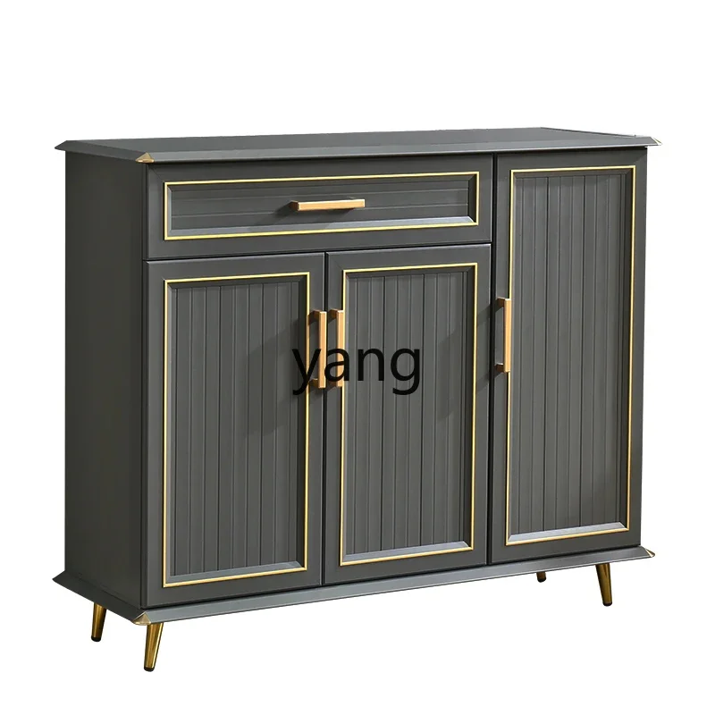 

LH All-Aluminum Alloy Shoe Cabinet Outdoor Entrance Large Capacity Hall Cabinet Balcony Storage Cabinet