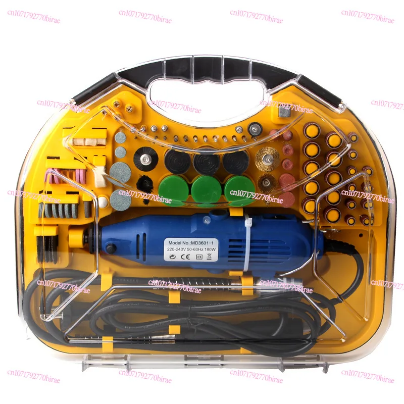 

211 Sets of Electric Grinding Rechargeable Lithium Battery Stepless Variable Speed Polishing and Engraving Electric Accessories