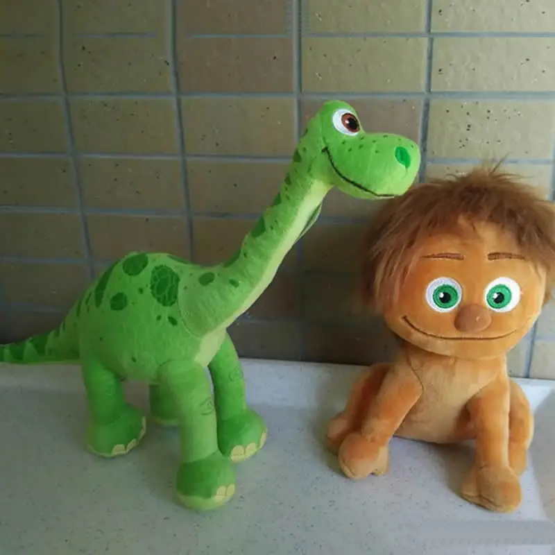 1set The Good Dinosaur 22cm Spot Boy + 30cm Dinosaur Arlo plush stuffed toys for Children Birthday Gift