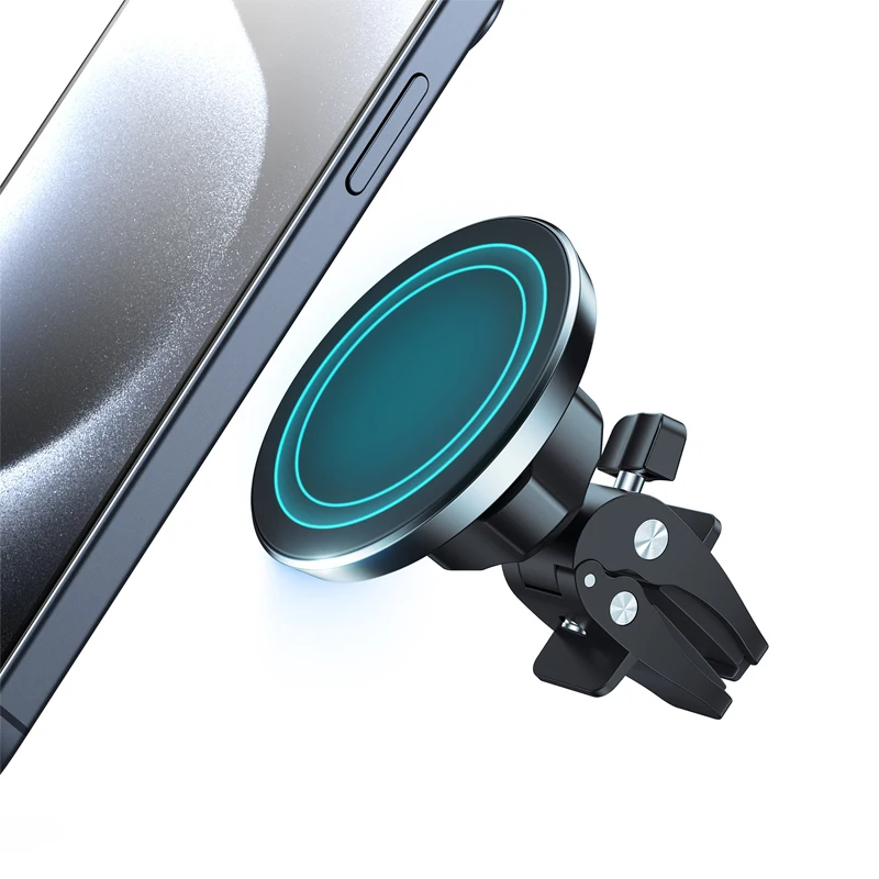 Car Phone Holder for Mercedes Benz CLA 220 180 AMG C118 2020~2023 2022 Magnetic Stand Wireles Charging Sticker Accessorie iPhone view 2