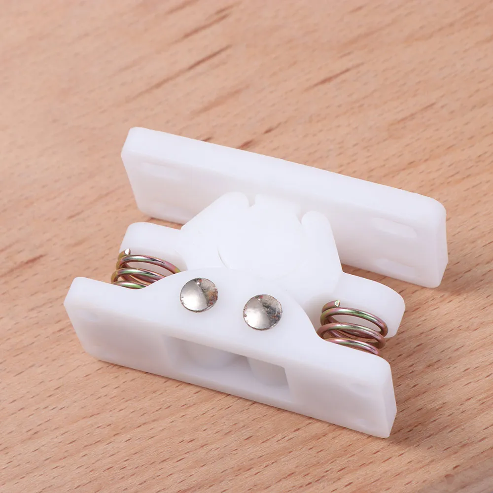 

Heavy Duty Spring Loaded Door Lock Universal Windproof Touch Bead Buckle Lock Durable Stainless Steel Double Roller Catch