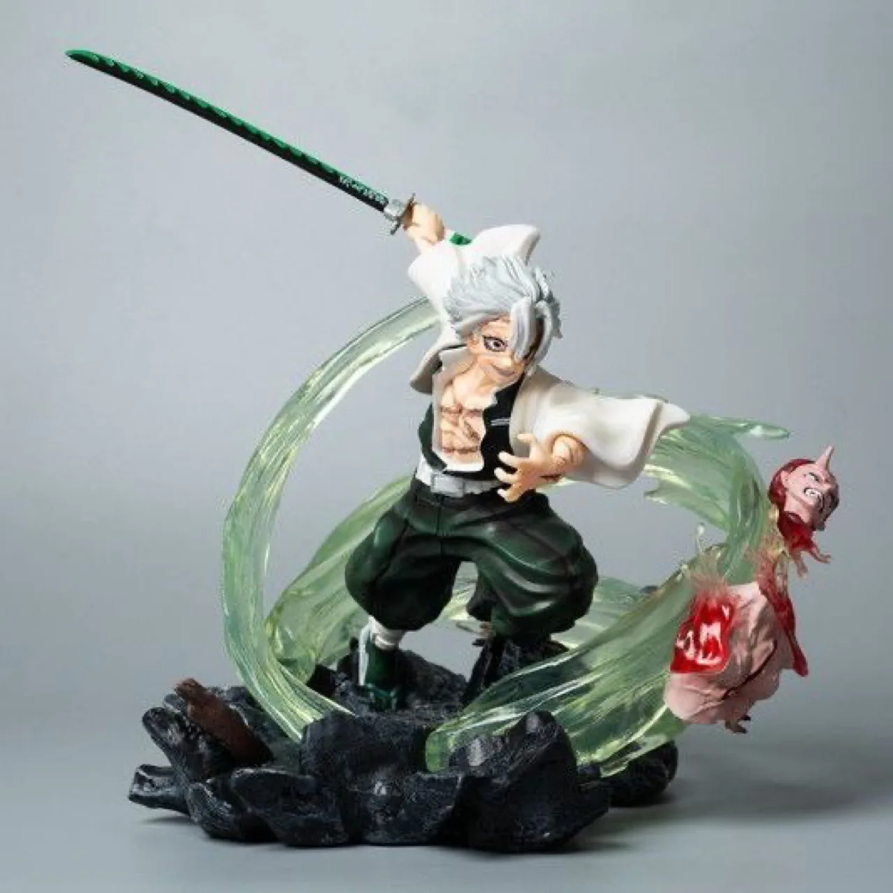 

The Blade Of The Ghost Is Simply Carved, And The Gk Wind Column Is Immortal. Kawakami'S Luminous Scene Is Boxed And Hand-Made