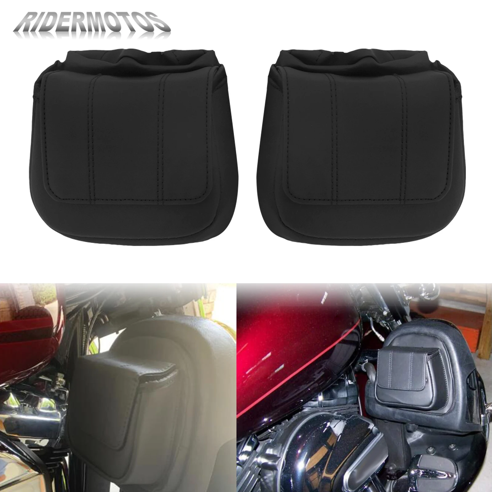 

Motorcycle Lower Vented Leg Bags Fairing Door Pocket Box Tool Bags For Harley Touring Street Electra Glide Ultra FLHTK 2014-2020