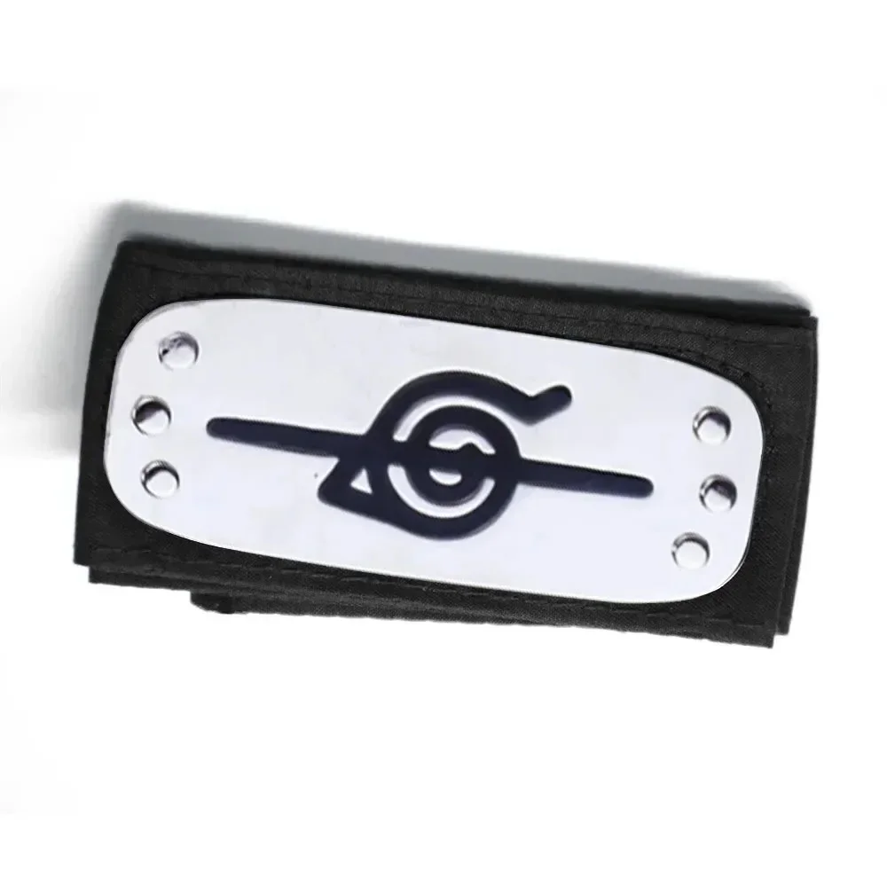 Bandai Naruto Sasuke Stirnband, Rebell Ninja Konoha, schützendes Stirnband, Kakashi Bandana, Cosplay, Anime, Kostümzubehör, Geschenk, Spielzeug