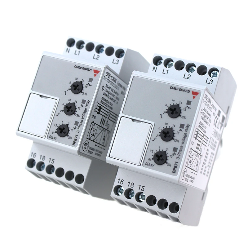 DPB71CM48 CARLO GAVAZZI 380V AC multi funtion three phase Solid State Relay protection relay