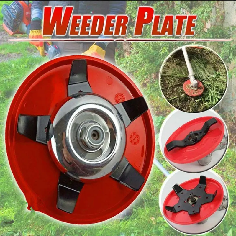 Paddy field Dry land universal Brush Cutter Blade Trimmer Metal Blades Trimmer Head Garden Grass Trimmer Head Lawn Mower