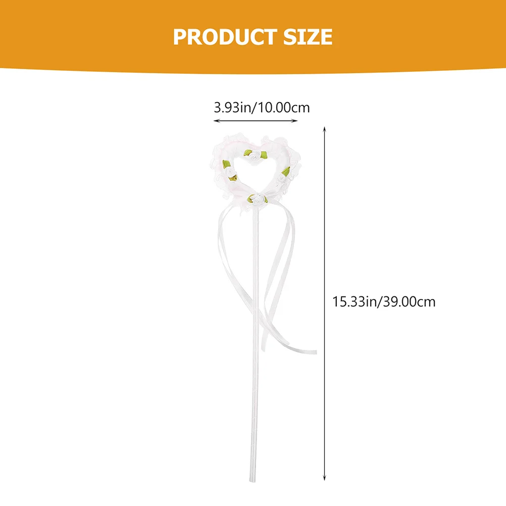 Varita de hadas para niños y niñas, varitas decorativas de bruja, palo de Ángel brillante, disfraz de fiesta, accesorio de escenario, tiempo de juego, 6 uds.