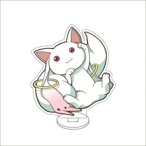 10CM Charm Anime Puella Magi Madoka Magica Acrylic Stand Model Cosplay Characters Ornament Accessories Goods Collection Gifts - Image 5