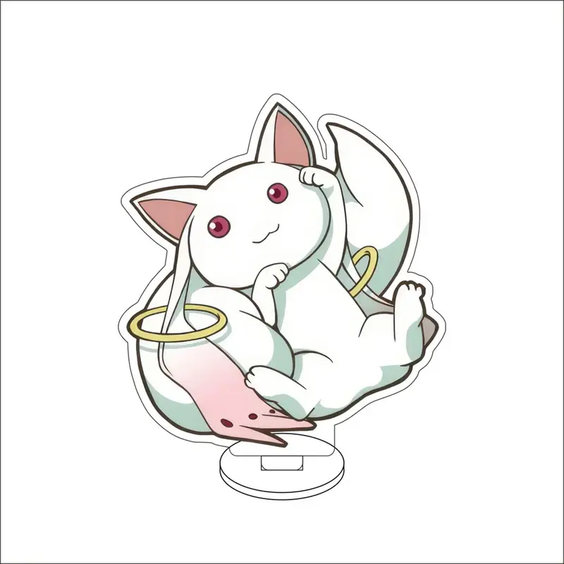 10CM Charm Anime Puella Magi Madoka Magica Acrylic Stand Model Cosplay Characters Ornament Accessories Goods Collection Gifts - Image 5