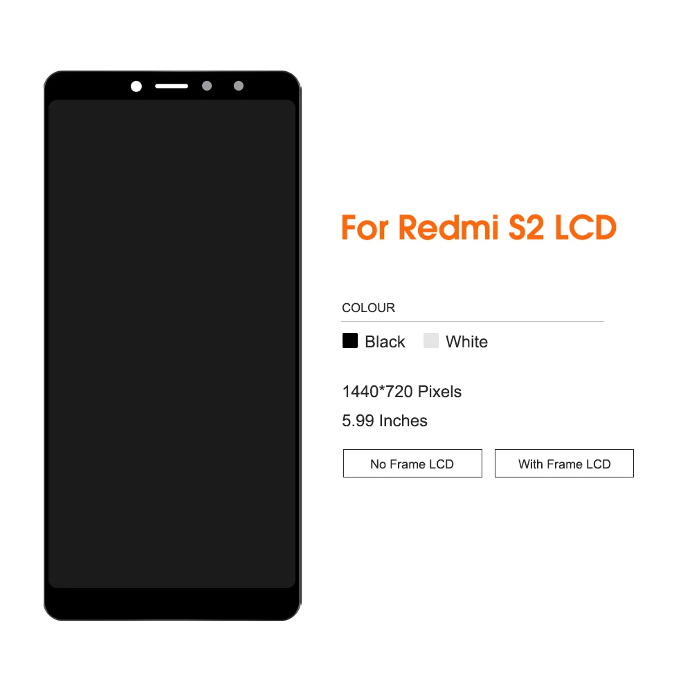 携帯電話用の交換用LCDスクリーン,5.99インチLCDタッチスクリーンデジタイザー,Xiaomi redmi用のスペアパーツ,オリジナル