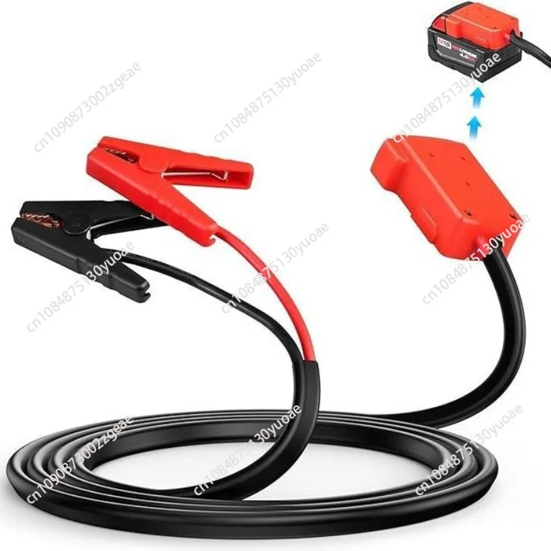 Battery Jumper Cable Clip, Car Booster Cable, Car Auxiliary Starter, 18V