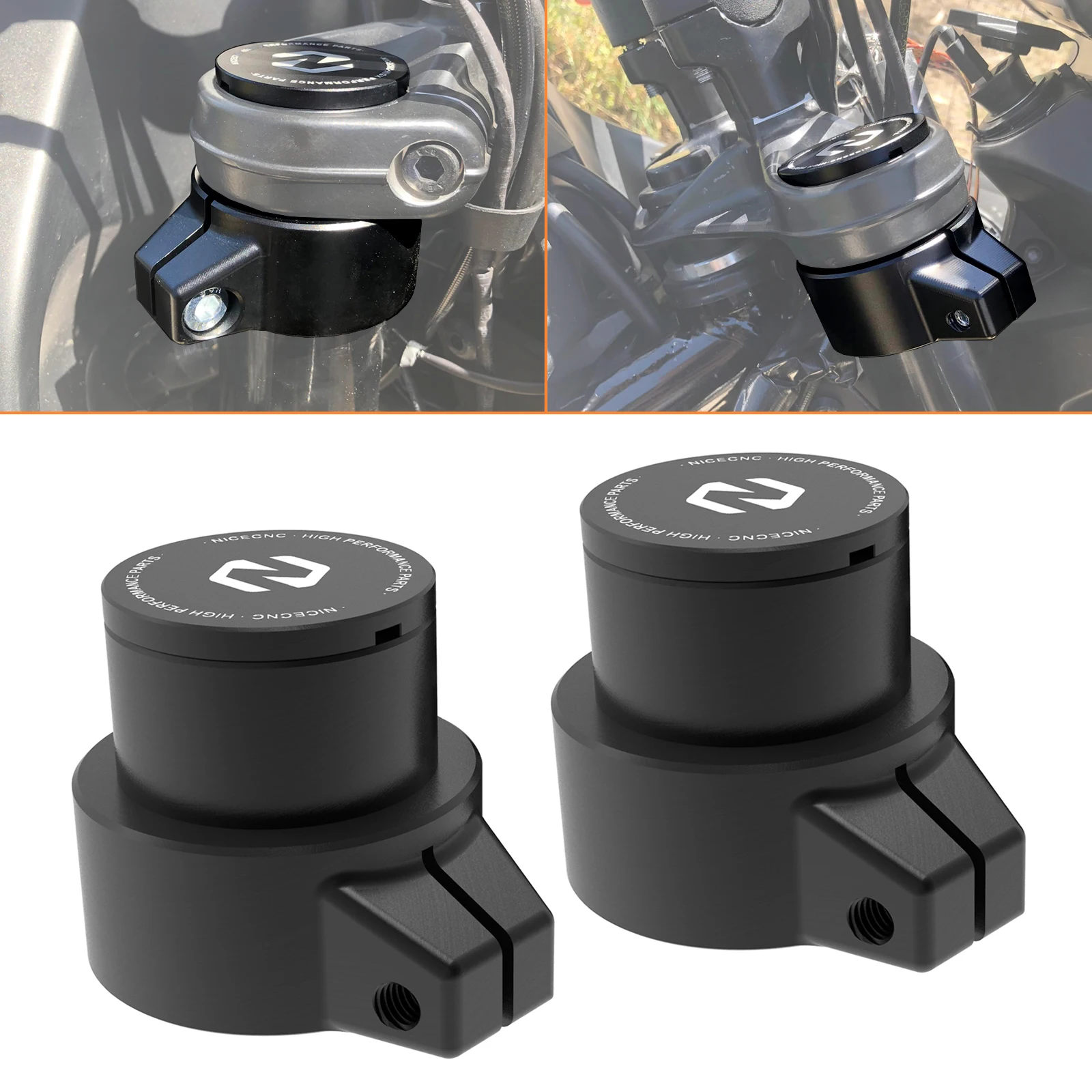 

Motorcycle 1.26" Rise Fork Extender for KTM 390 Adventure 2020 2021 2022 2023 2024 Adventure 390 Front Fork Extension Risers