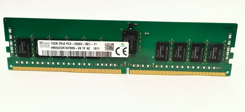 SK hynix 16GB 2Rx8 PC4 2666V DDR4 2666MHz ECC REG RDIMM RAM Server