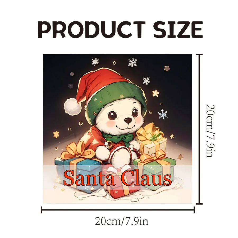 سانتا كلوز كتاب التلوين 20 صفحة عيد الميلاد موضوع هدية لتخفيف التوتر قتل الوقت الكتابة على الجدران اللوحة رسم الكبار صور الكتب