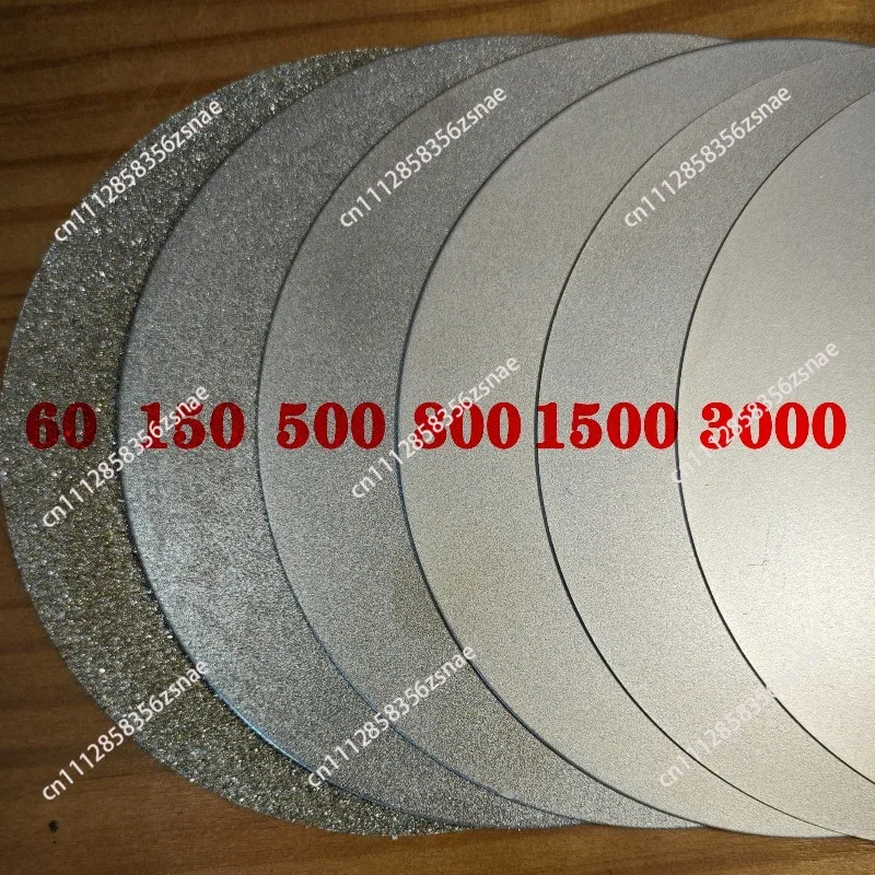 6 inch non-porous emery grinding disc is suitable for 5.0 seal cutting grinding machine