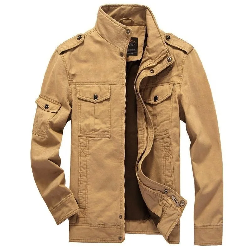 

Spring Jackets for Men in Foreign Trade, Youth Slim-fit Casual Workwear, Flight Jackets and Other Men's Jackets Are in Vogue