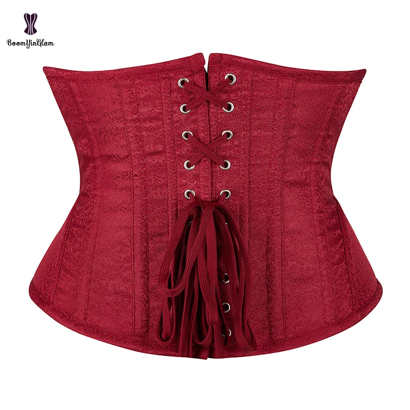 4 Brooches Firmly Tummy Control Gothic Corselet Binder Shapers Plus Size XXS-6XL 14 Steel Bone Waist Trainer Corset For Women