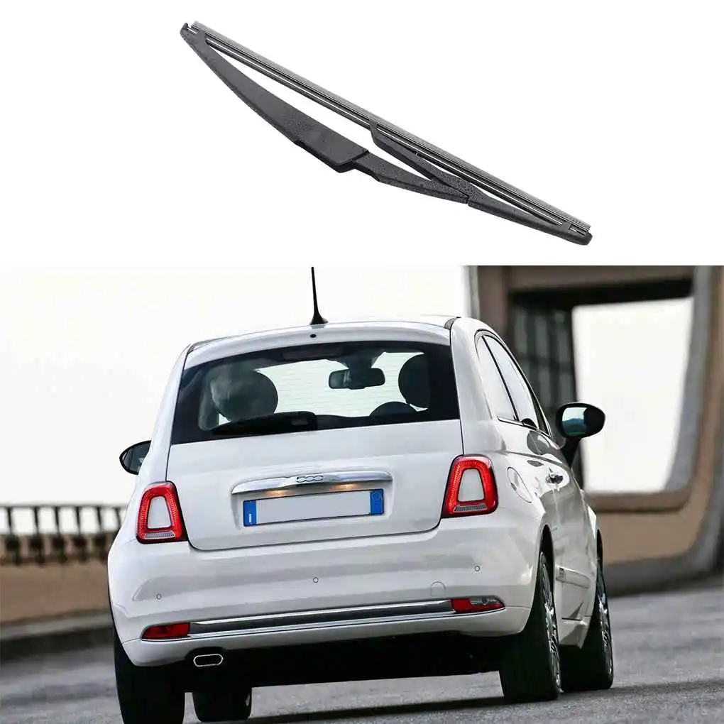 Car Rear Windscreen Window Wiper Arm Blade for 3 doors Fiat 500 2007+ Durable Auto Parts