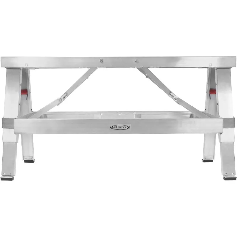 GypTool Adjustable Height Drywall Taping & Finishing Walk-Up Bench: 18 in. - 30 in.