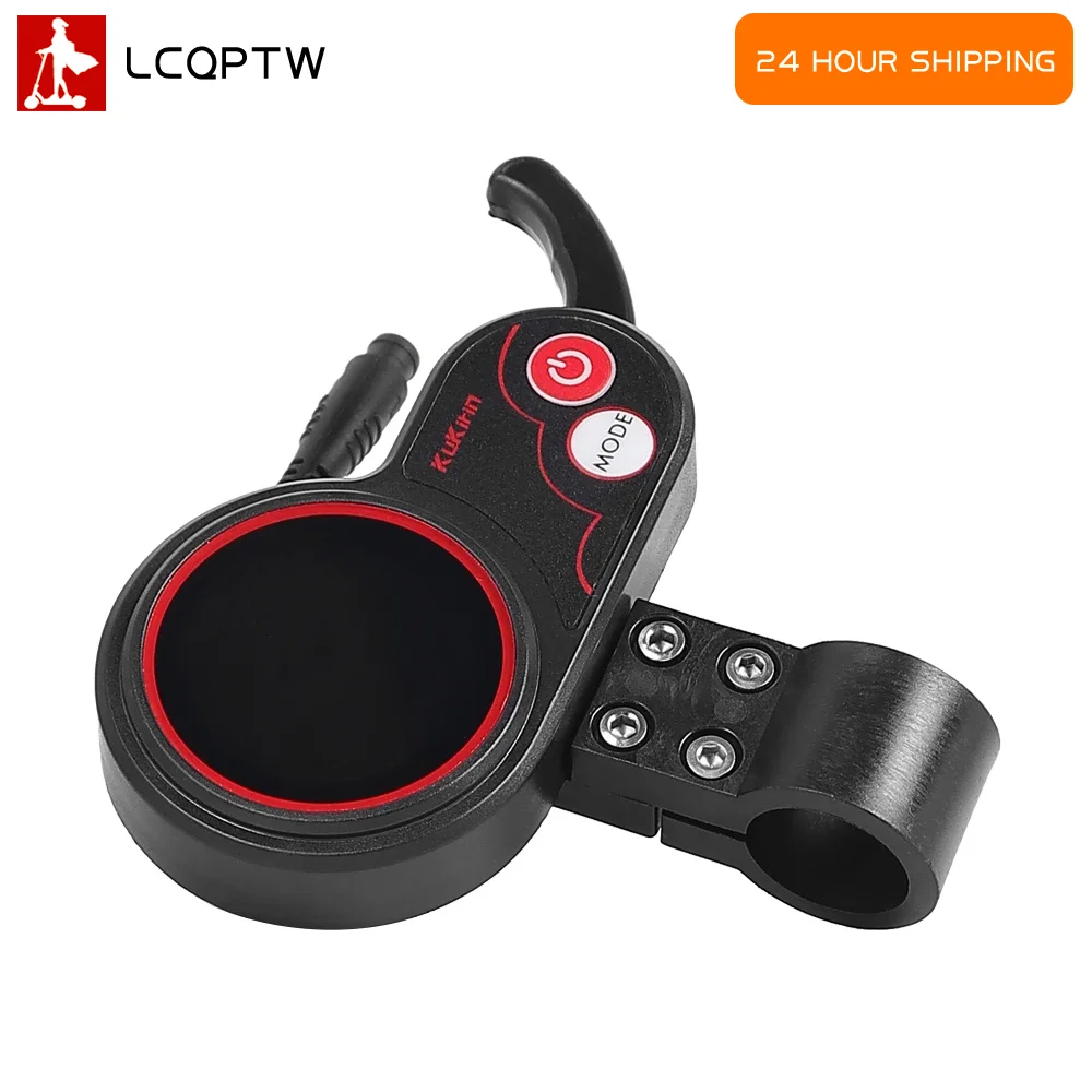 

6 Pin LCD Instrument Dashboard Display Screen for Kukirin M4 Electric Scooter Dashboard Panel Replacement Repair Parts