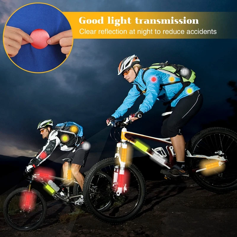 120 Pcs Reflective Tape Night Visibility Trailer Reflective Tape For Bikes Clothing Helmet