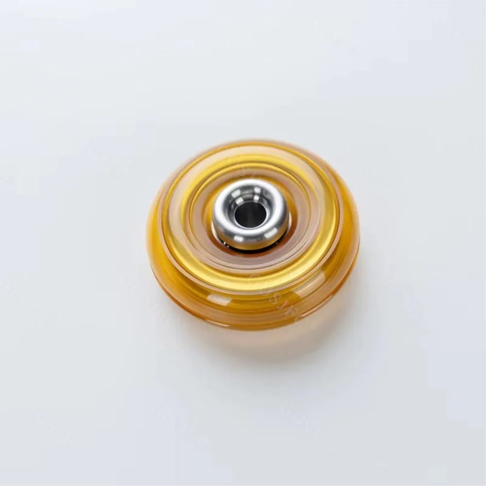 POLY GUY EDC beignet Composite jouets Fidget Spinner soulagement du Stress jouet PEI acier inoxydable titane paracorde perles pendentif