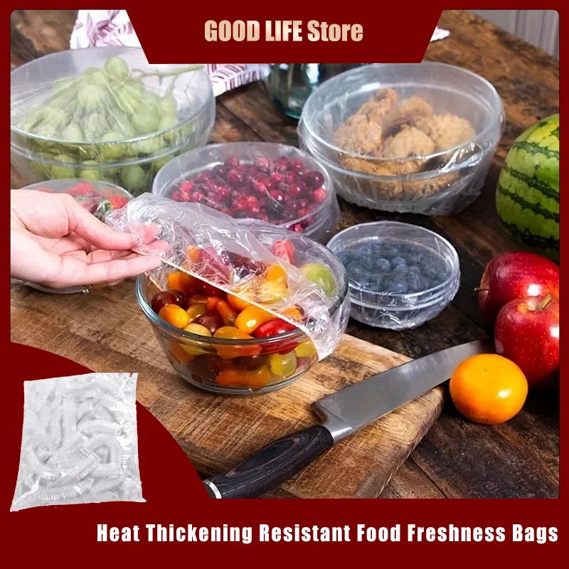 

Heat Thickening Resistant Food Freshness Bags Refrigerator Freshness Microwave Heating Kitchen Utility Great for Outdoor Picnics