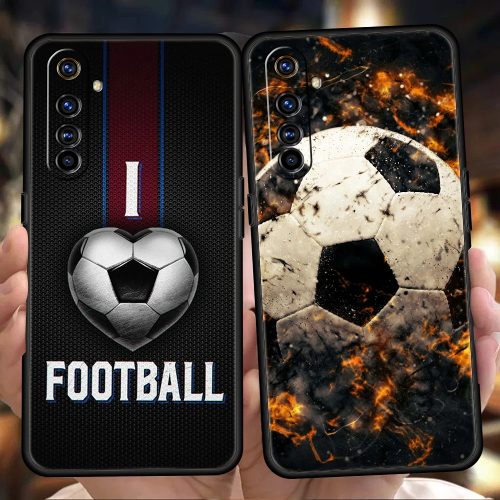 

Football Sport Soccer Phone Case for Oppo A17 A12 A57 A74 A16 Find X5 X6 A52 A53 A54 A15 Reno 6 Z 7 Pro A9 2020 5G Silicon Shell