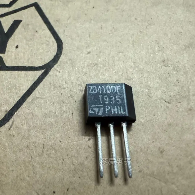 10pcs Brand-New, Genuine Imported Bidirectional Thyristor Z0410DF, Through-Hole TO-202