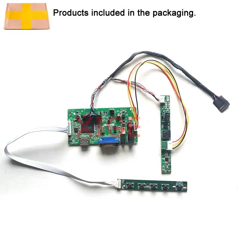 

Laptop LCD Monitor Screen Controller Driver Board Fit N116HSE-EA2 30 Pin EDP HDMI-Compatible 11.6" 1920*1080 VGA DIY Kit