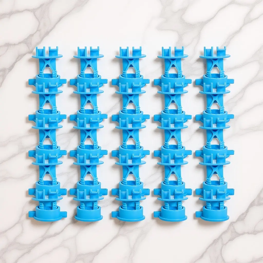 50Pcs Livestock Fence Wire Insulators Heavy Duty Non Deforming Electric Fence Parts for Pasture DIY Grid System Setup